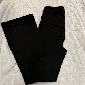 Athleta Black Rainier Leggings/Pants - Bootcut